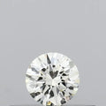 0.18ct Round Natural Diamond (Colour I, Clarity IF, Cut EX, IGI Certified)