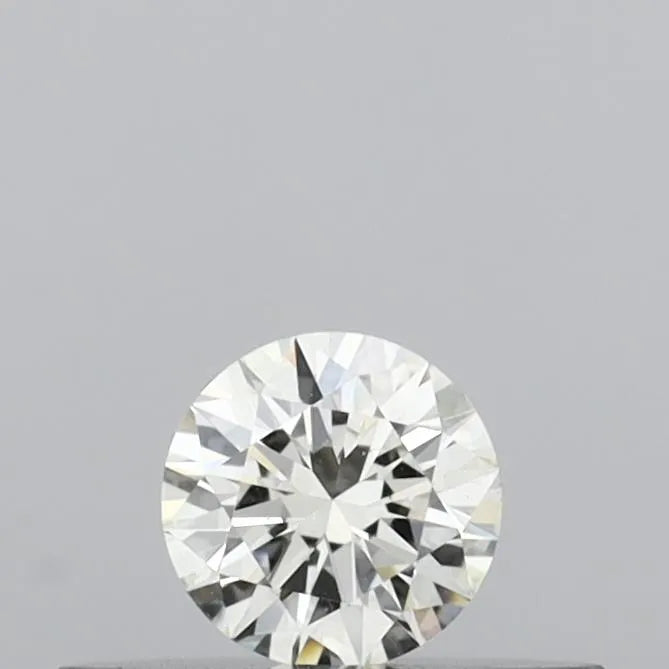 0.18ct Round Natural Diamond (Colour I, Clarity IF, Cut EX, IGI Certified)