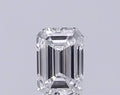0.29ct Emerald Lab Grown Diamond (Colour H, Clarity VVS2, IGI Certified)