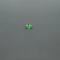 0.34ct Oval Natural Garnet (Colour Green, Clarity Slightly Included, Cut Faceted)