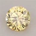 1.02ct Round Lab Grown Diamond (Colour Fancy Intense Yellow, Clarity VVS2, Cut EX, IGI Certified)