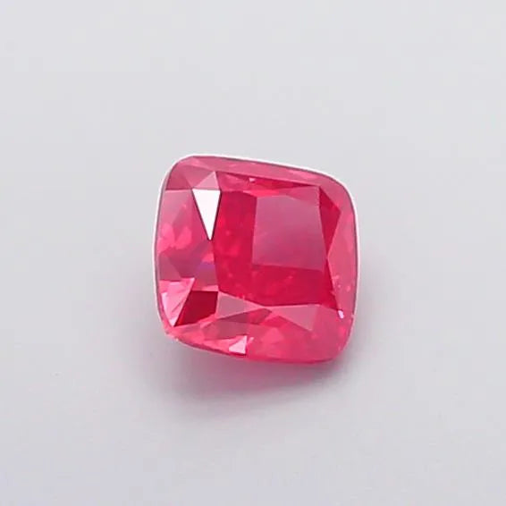 1.04ct Cushion modified Lab Grown Diamond (Colour Fancy Vivid Red, Clarity VVS2, IGI Certified)