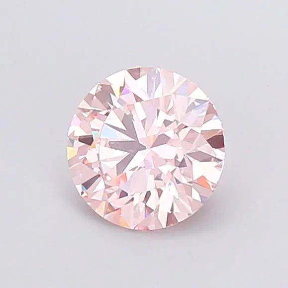 1.52ct Round Lab Grown Diamond (Colour Fancy Pink, Clarity VS1, Cut ID, IGI Certified)