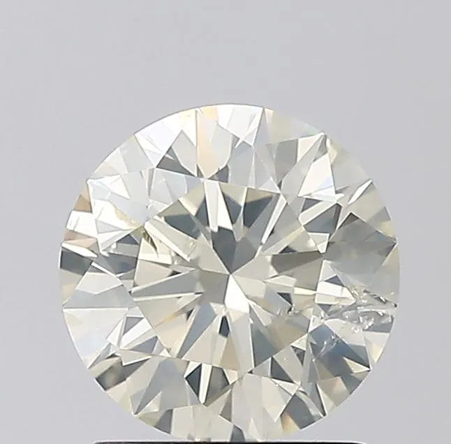 1.52ct Round Natural Diamond (Colour L, Clarity I1, Cut EX, IGI Certified)