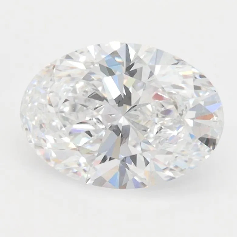1.58ct Oval Lab Grown Diamond (Colour D, Clarity VVS2, GIA Certified)