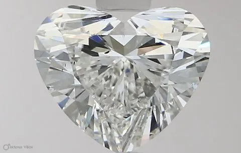 2.11ct Heart Lab Grown Diamond (Colour F, Clarity SI1, IGI Certified)