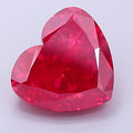 2.26ct Heart Lab Grown Diamond (Colour Fancy Vivid Red, Clarity VS2, IGI Certified)