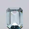2.33ct Emerald Lab Grown Diamond (Colour Fancy Vivid Greenish Blue, Clarity SI1, IGI Certified)