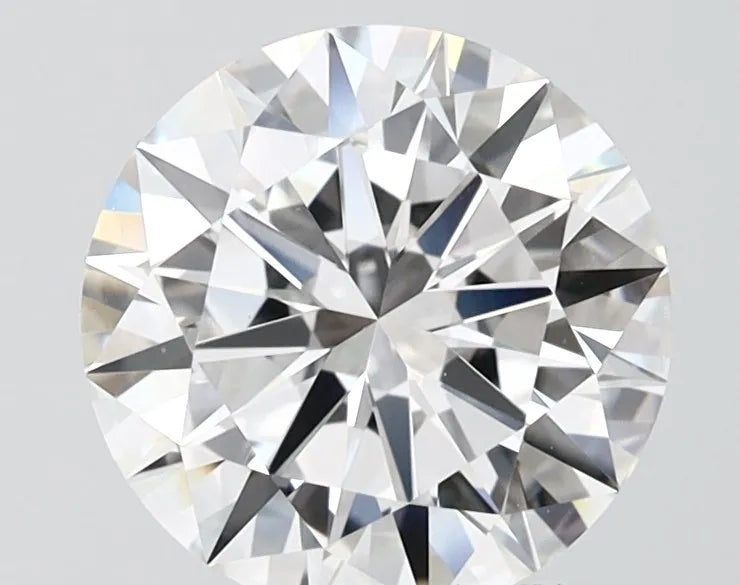 2.35ct Round Lab Grown Diamond (Colour D, Clarity VVS2, Cut EX, IGI Certified)
