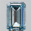 2.50ct Emerald Lab Grown Diamond (Colour Fancy Intense Greenish Blue, Clarity SI1, IGI Certified)