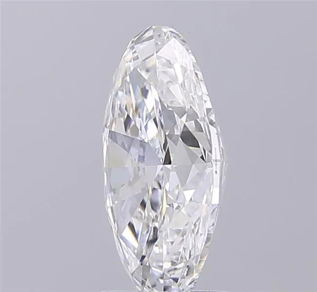 2.50ct Oval Lab Grown Diamond (Colour D, Clarity VVS2, IGI Certified)