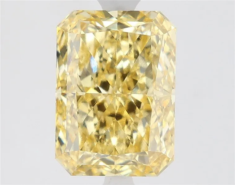 2.53ct Radiant Lab Grown Diamond (Colour Fancy Intense Yellow, Clarity VS1, IGI Certified)