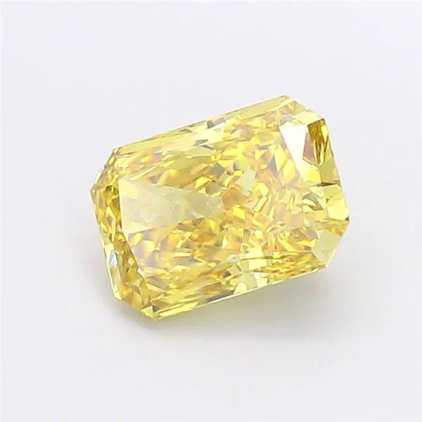 2.53ct Radiant Lab Grown Diamond (Colour Fancy Vivid Yellow, Clarity VS1, IGI Certified)