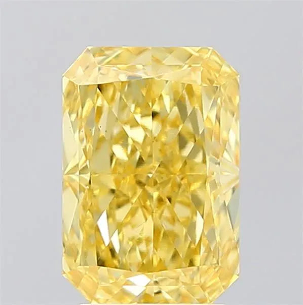2.56ct Radiant Lab Grown Diamond (Colour Fancy Vivid Yellow, Clarity VS1, IGI Certified)