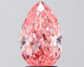 3.18ct Pear Lab Grown Diamond (Colour Fancy Vivid Pink, Clarity SI1, IGI Certified)