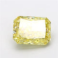 3.53ct Radiant Lab Grown Diamond (Colour Fancy Yellow, Clarity VS2, IGI Certified)