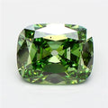 4.03ct Cushion brilliant Lab Grown Diamond (Colour Fancy Vivid Green, Clarity SI1, IGI Certified)