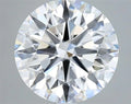 5.00ct Round Lab Grown Diamond (Colour D, Clarity VVS2, Cut EX, IGI Certified)