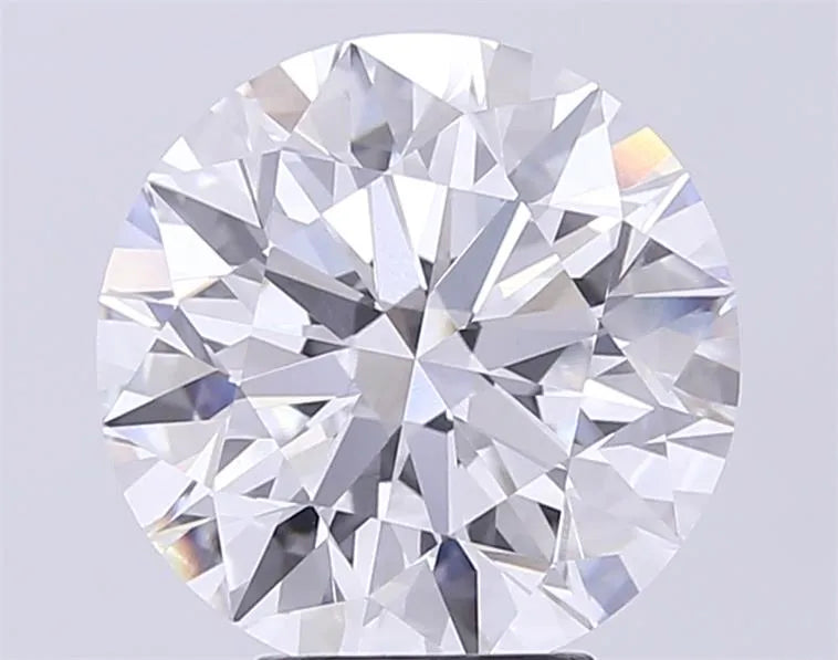 5.32ct Round Lab Grown Diamond (Colour D, Clarity VVS2, Cut EX, IGI Certified)