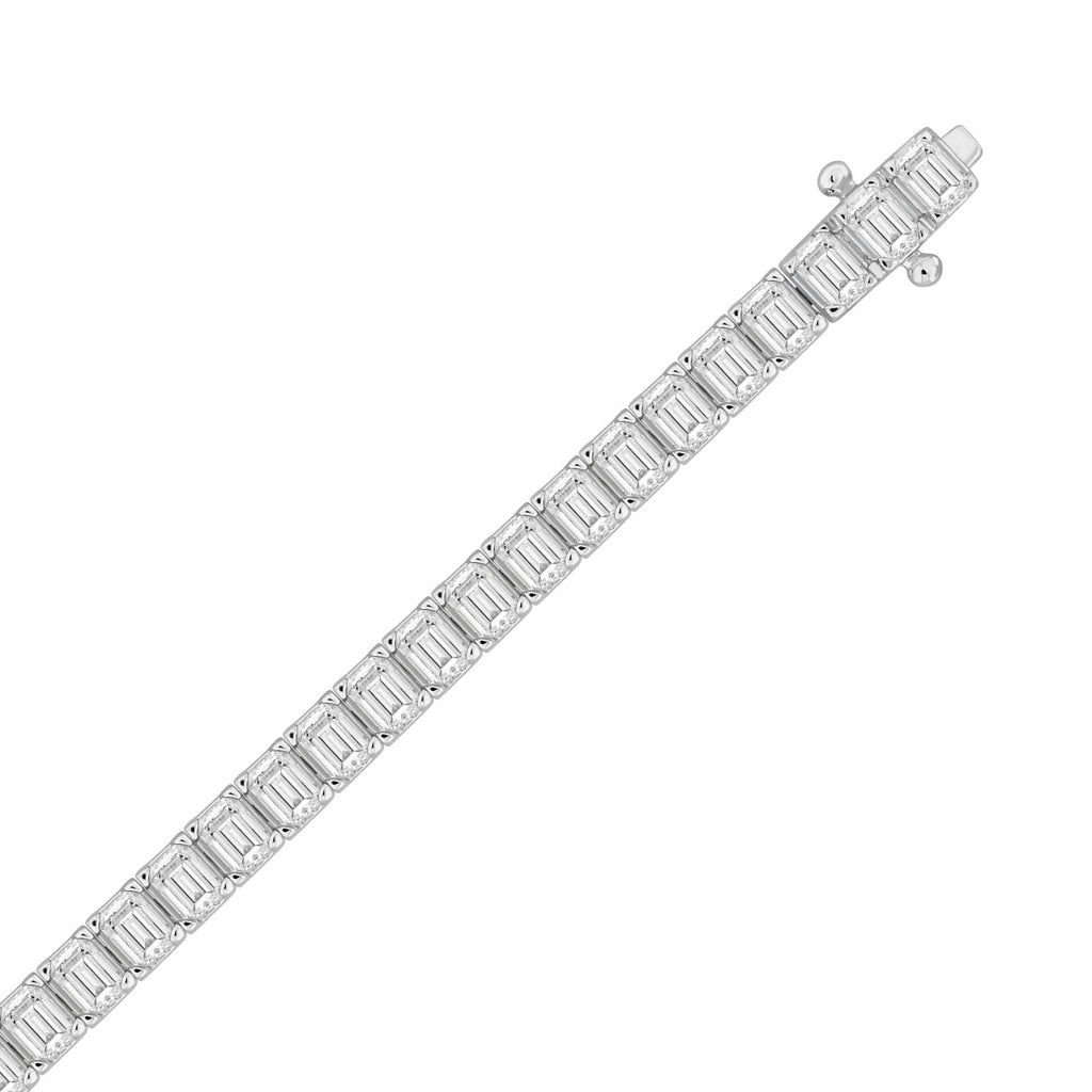 10K White Gold, top view