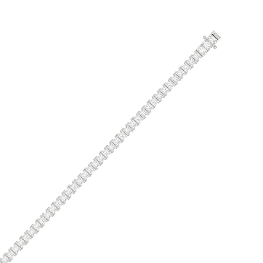 10K White Gold, flat view